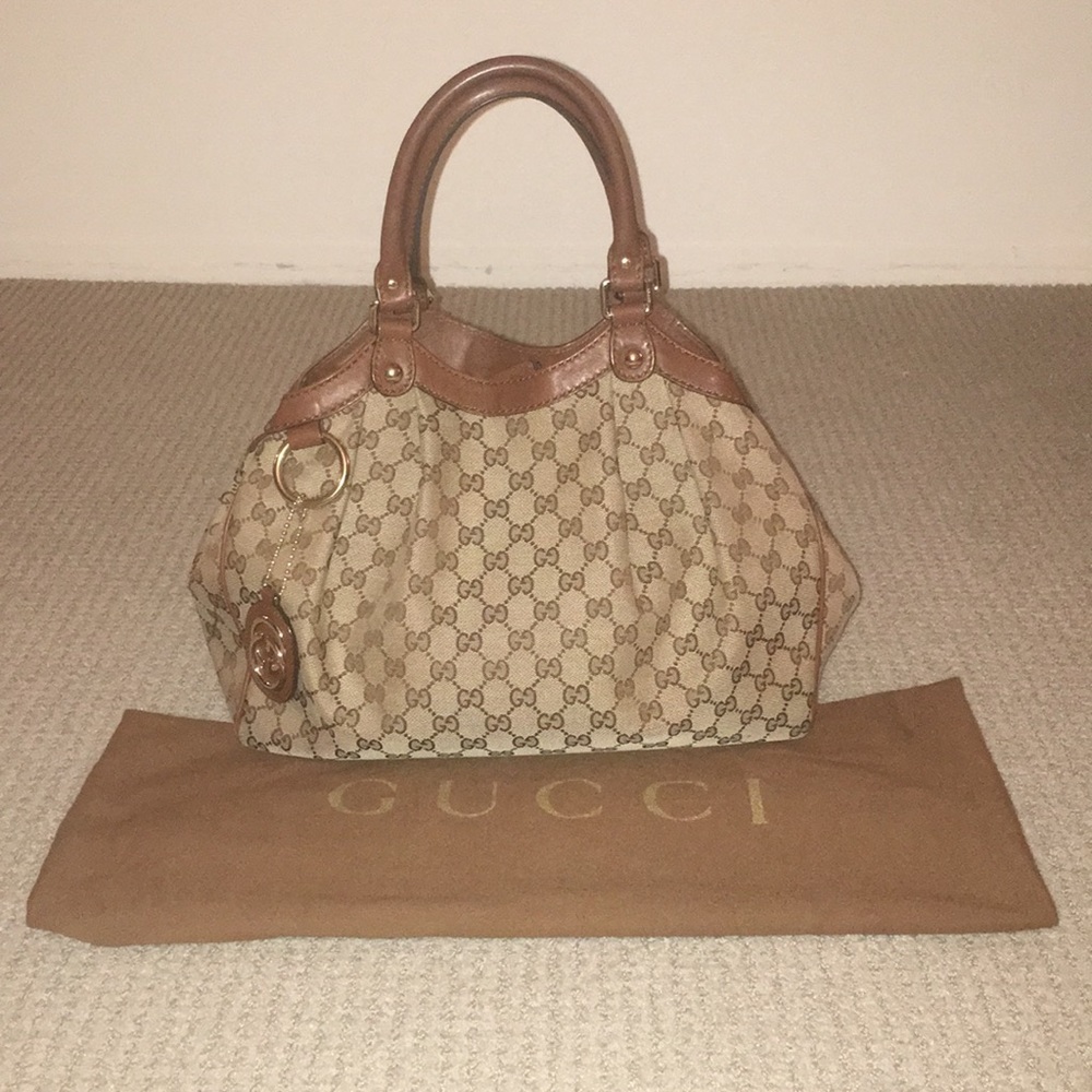 Authentic Medium Gucci Sukey Bag